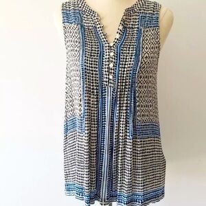 Lucky brand, BoHo rayon sleeveless top